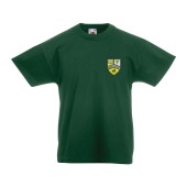 Cronk Y Berry - Embroidered P.E. T-shirt - Bottle Green